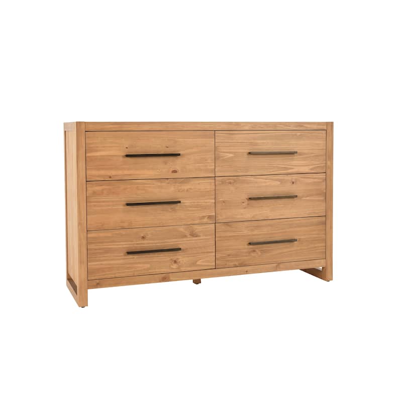 Fenmore 6-Drawer Dresser in Natural by Kosas Home