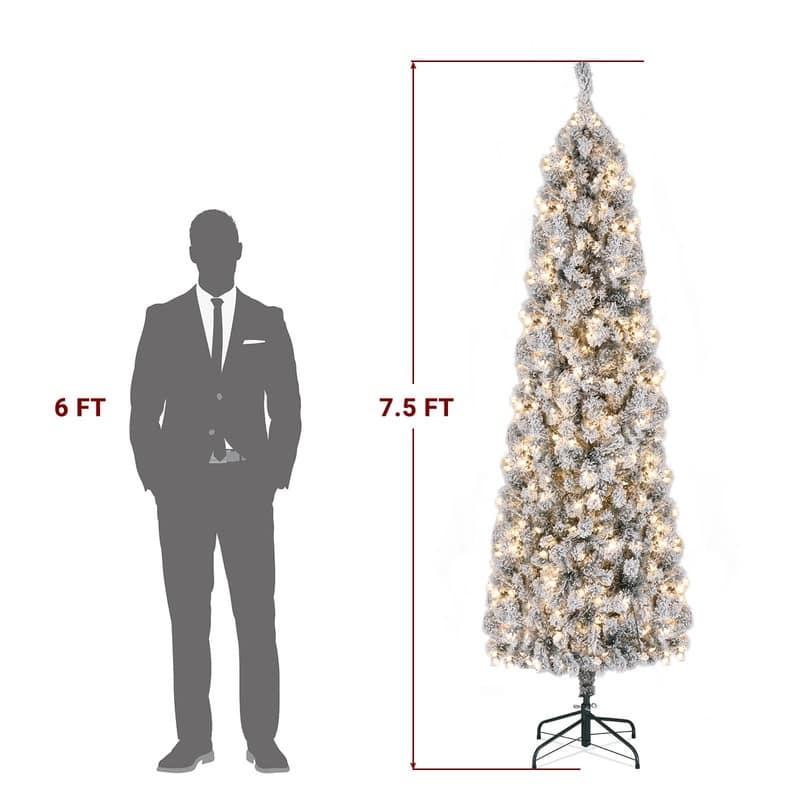 7.5ft 350 Warm Color Clearance Lights Christmas Tree - N/A