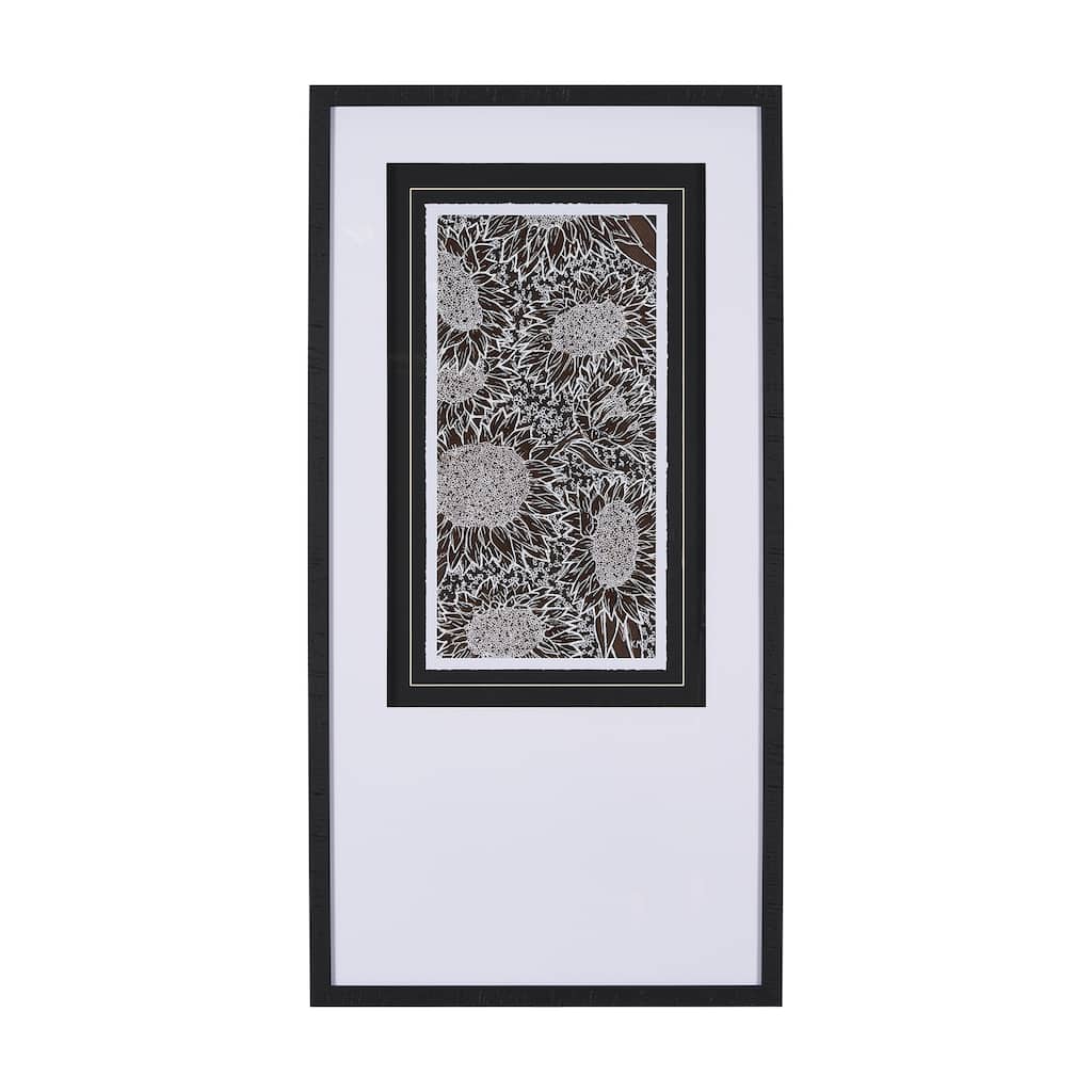 Sunflower Fest II Framed Art Print