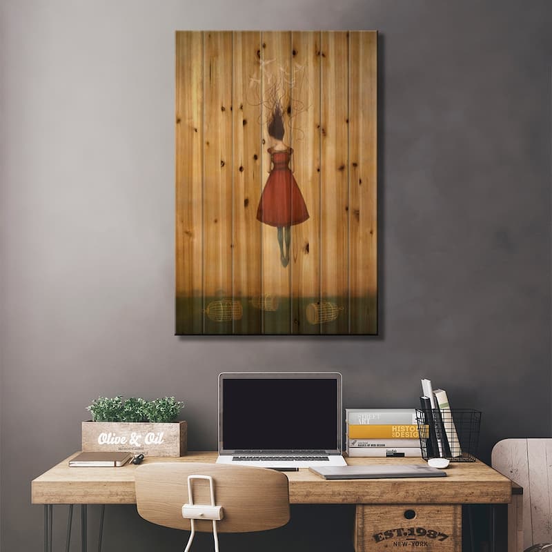 Suspension of Disbelief Print On Wood by Duy Huynh - Multi-Color