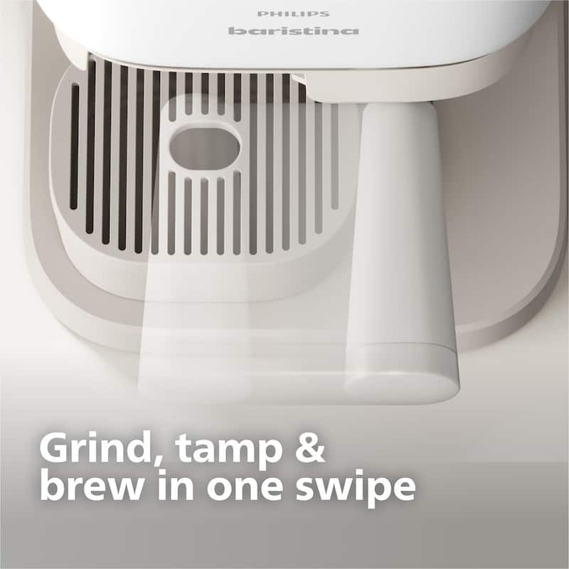 Philips Baristina Automatic Espresso Machine and Milk Frother Bundle