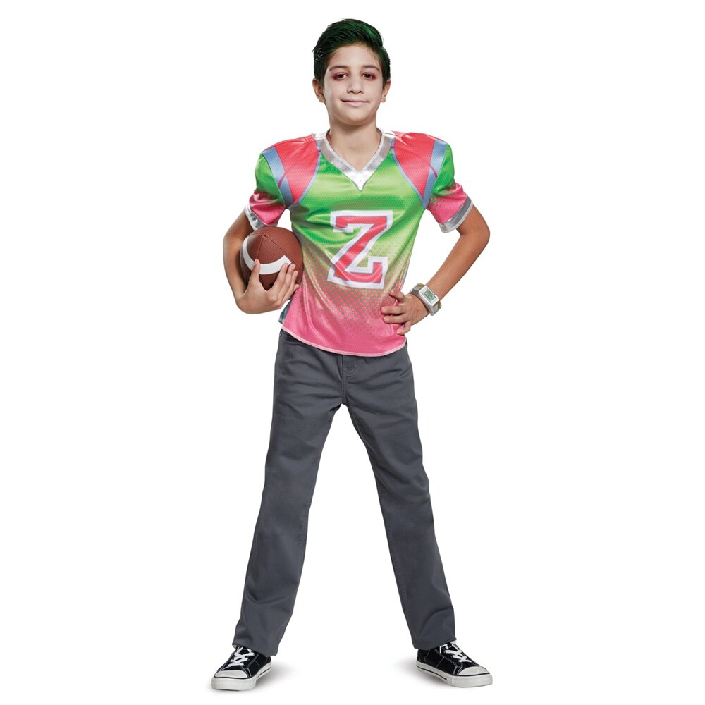 Shop Boys Disney Zombies Zed Football Jersey Costume Overstock 23582197