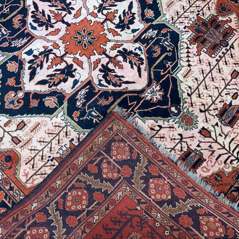 HERAT ORIENTAL Handmade Khall Mohammadi Wool Rug - 5' x 6'