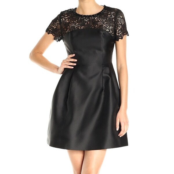 Shop Jessica Simpson Black Women S Size 2 Embellished Lace A