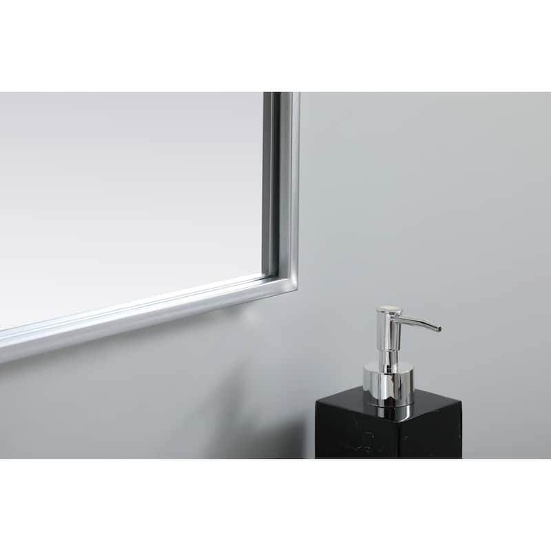 Elegant Lighting MR1A3030 Ayra 30" Diameter Modern Arched Bathroom