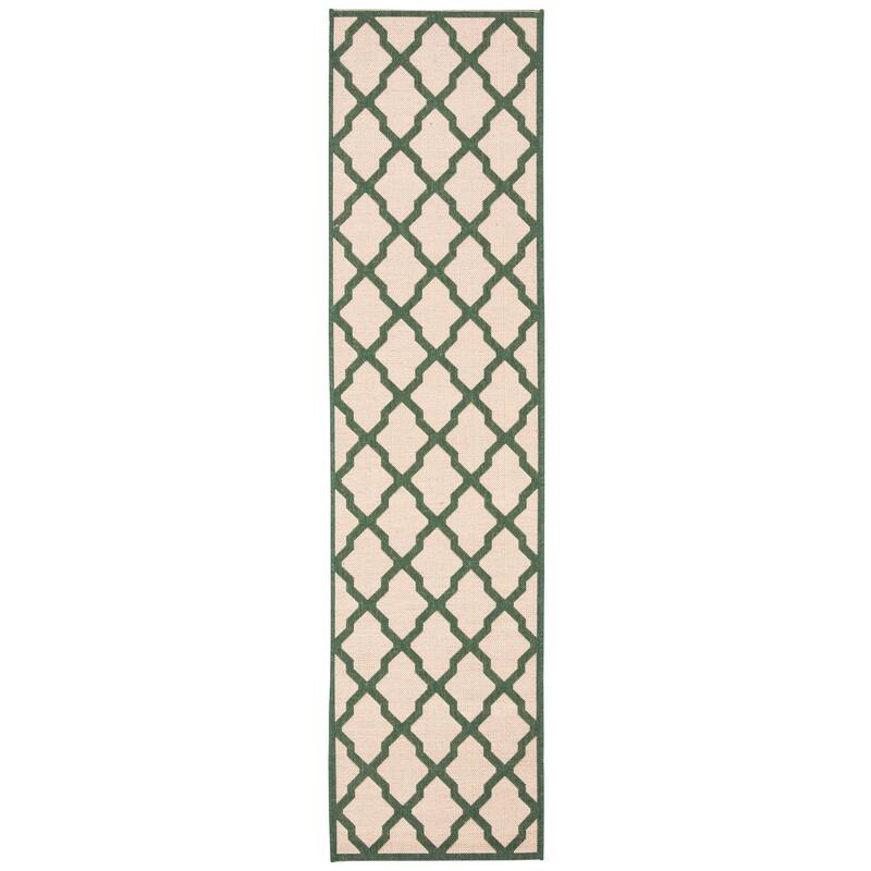 SAFAVIEH Linden Shirleyann Trellis Indoor/ Outdoor Patio Backyard Rug