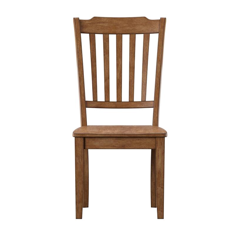 Eleanor Slat-back Wood Dining Chairs (Set of 2) by iNSPIRE Q Classic