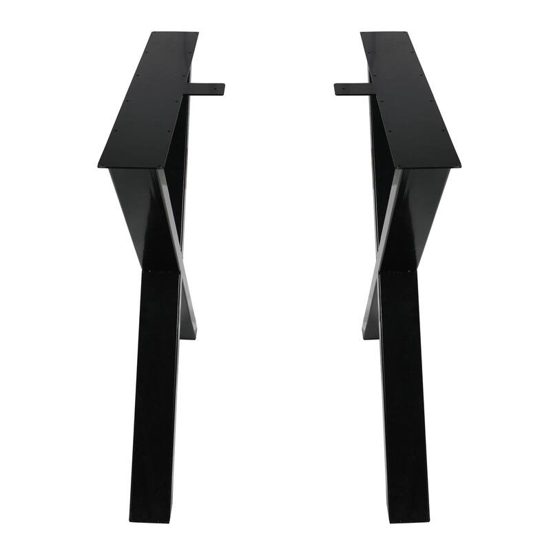 X-Type Iron Solid Metal Furniture Table Legs