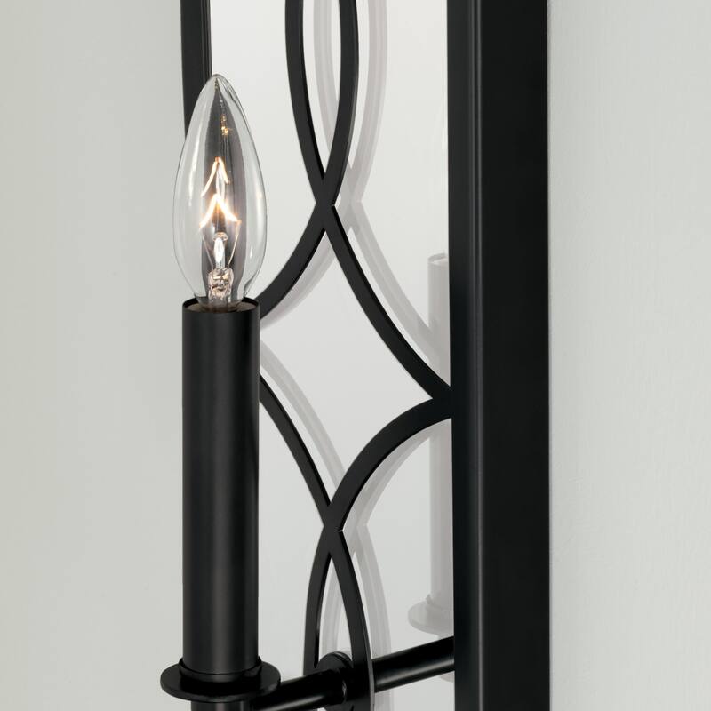 Avery 1-light Matte Black Wall Sconce