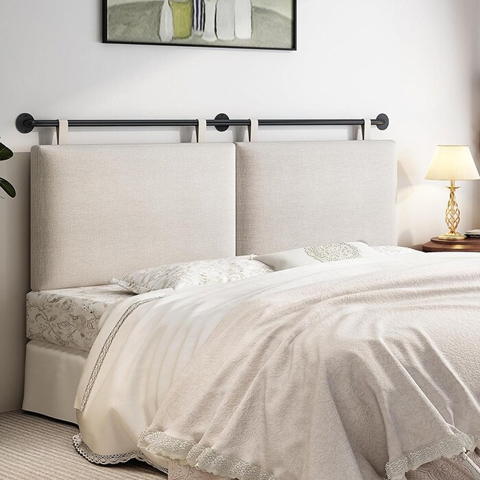 Wall mounted store headboard california king