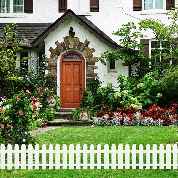 ガーデンボウル『B』 24 Panels Decorative Garden Fences - 24-PCS - Bed Bath & Beyond