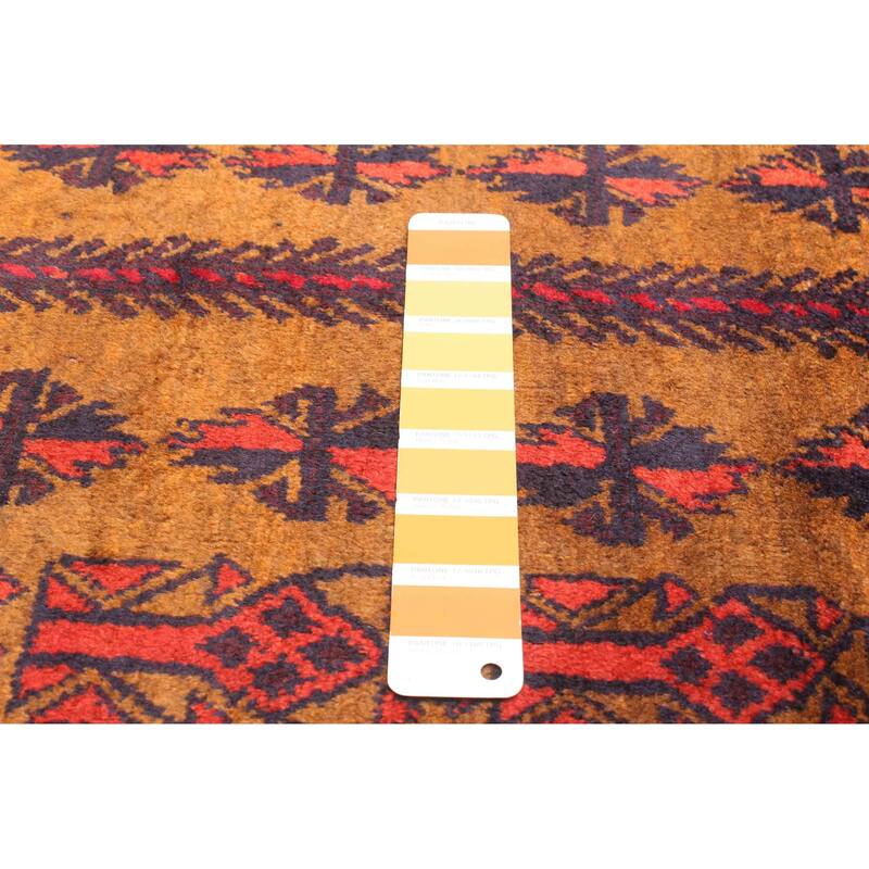 ECARPETGALLERY Hand-knotted Teimani Light Brown Wool Rug - 2'9 x 4'0