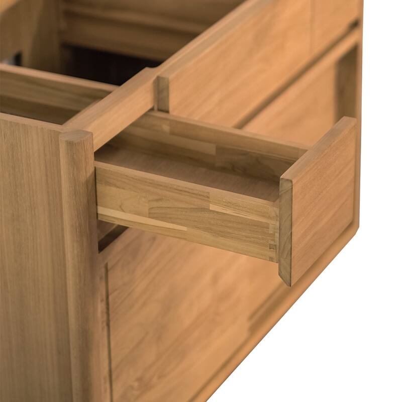 Avanity Colbie Bathroom Vanity Only in Natural Teak - 42" Single Sink