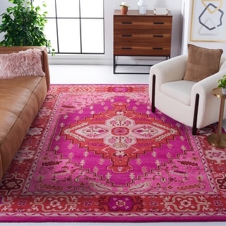 SAFAVIEH Handmade Bellagio Gracia Modern Oriental Wool Rug