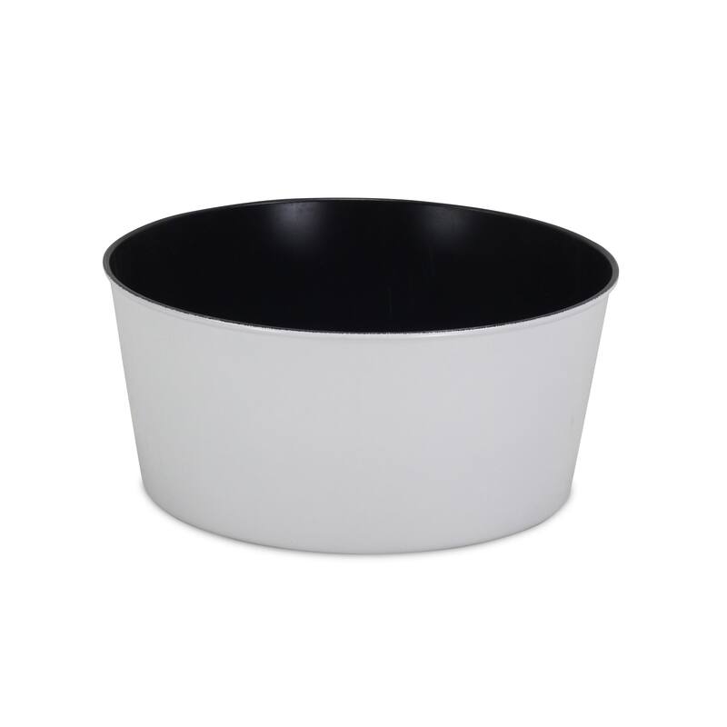 Floriana 11.5 Inch Round Tapered Plastic Pot