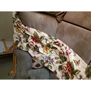Shop Waverly Laurel Springs Lined Curtain Panel Pair
