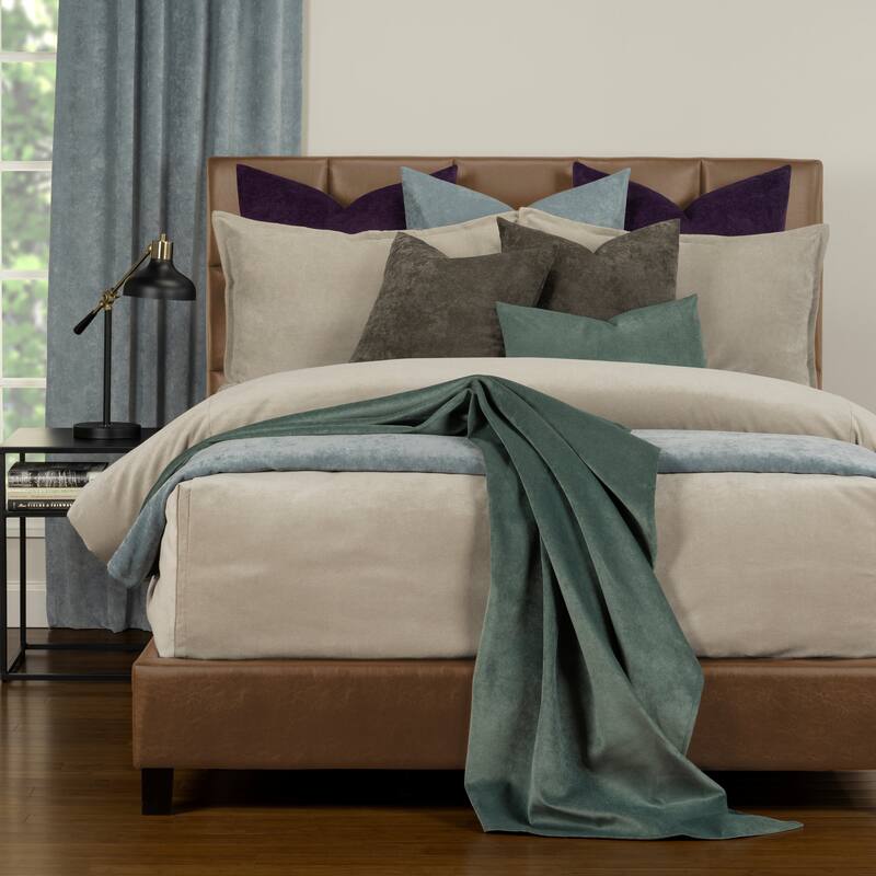 Mixology Padma 3 Piece Bed Cap Comforter Set with Sewn Corners