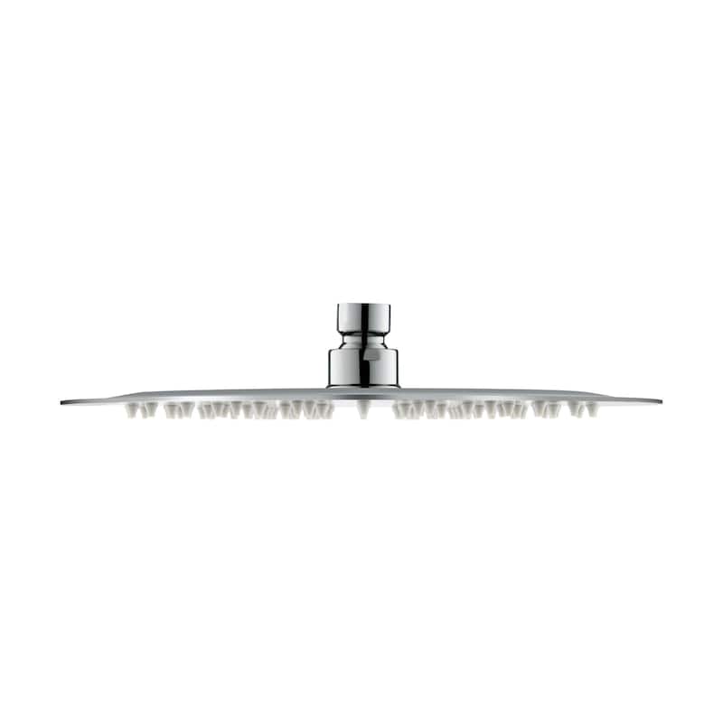 Circular 10" Metal Ultra Thin Profile Rain Shower Head 1.75 GPM