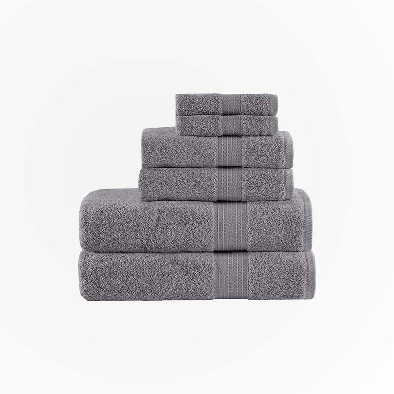 6 Piece Cotton Towel Set