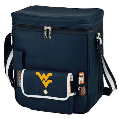 West Virgina Mountaineers Wine and Cheese Picnic Cooler