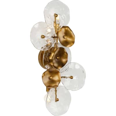Progress Lighting P710124 Loretta 4 Light 13" Tall Wall Sconce