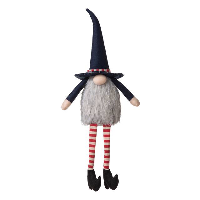 Glitzhome Fabric Gnome Holiday Decor - Patriotic Sitter