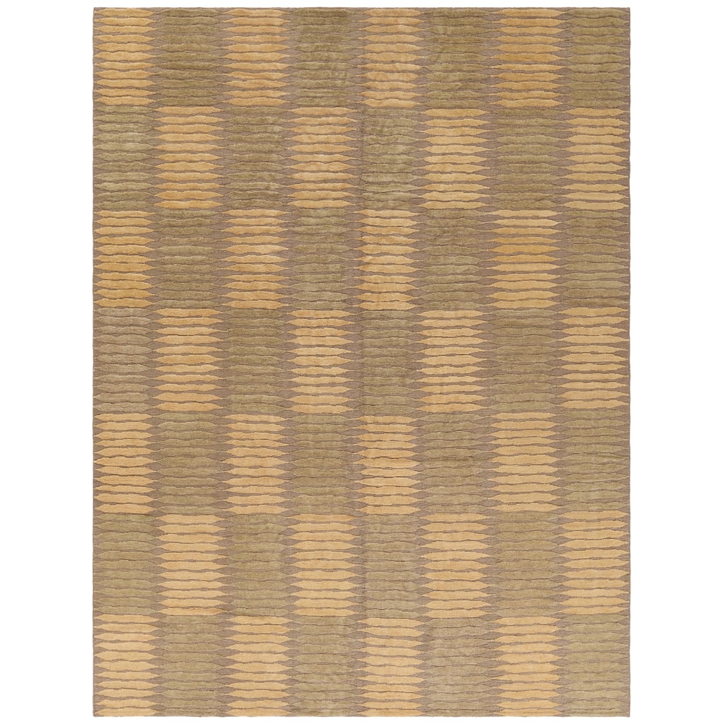 SAFAVIEH Hand-knotted Santa Fe Detchka Modern Wool Rug