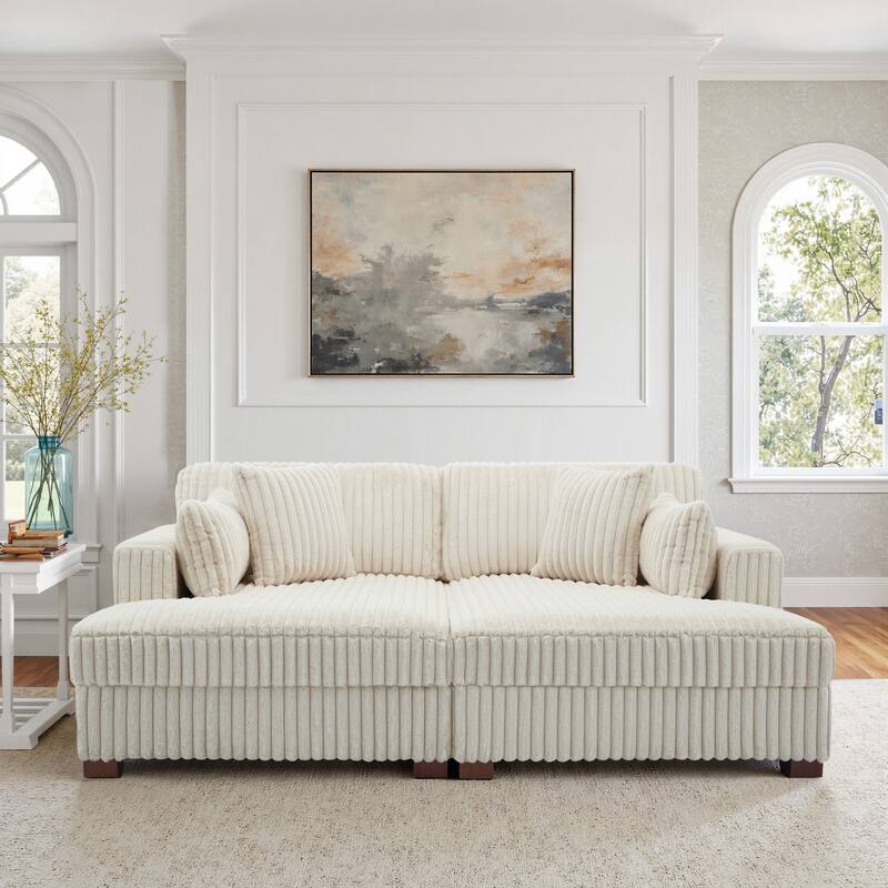 DREAMSIDEA Oversized Modular Sectional Sofa