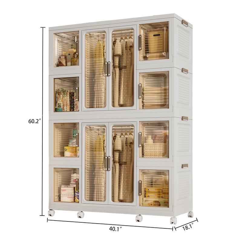 Wardrobe Storage Cabinet,Clothes Dresser