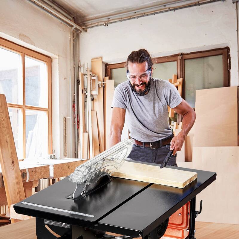 Table Saw for Jobsite 8-inch,Portable Table Saw Kit, with Sliding Miter Gauge