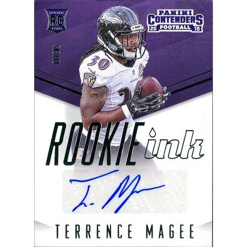 Shop Signed Magee Terrence Baltimore Ravens Terrence Magee 2015