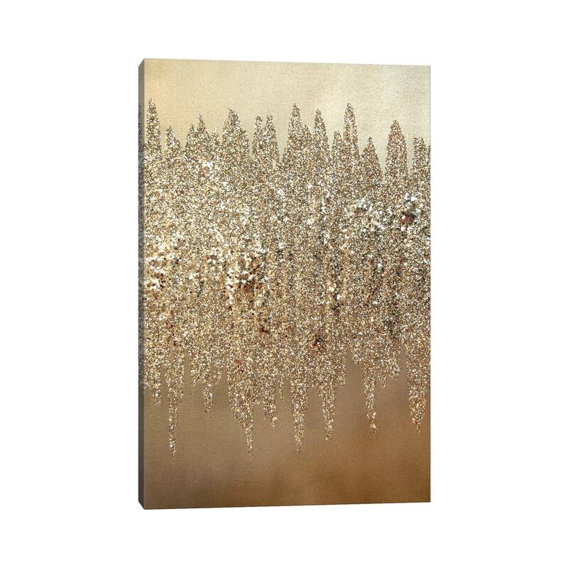 iCanvas "Silver Shimmer I" by Amber Lamoreaux Canvas Print