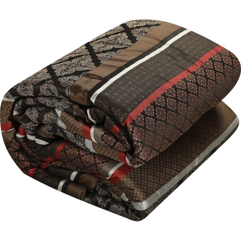 Nanshing Jensen 7 Piece Jacquard Geometric Comforter Set