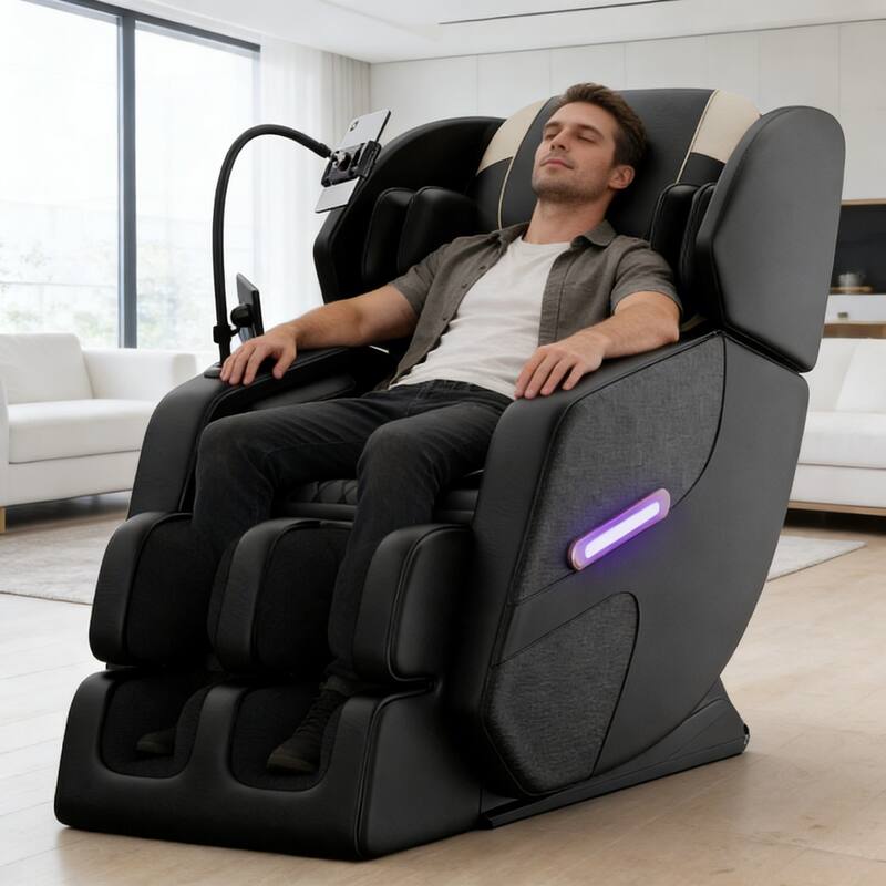 GDFStudio - Enid Massage Chair Recliner with Zero Gravity & Full Body Air Pressure