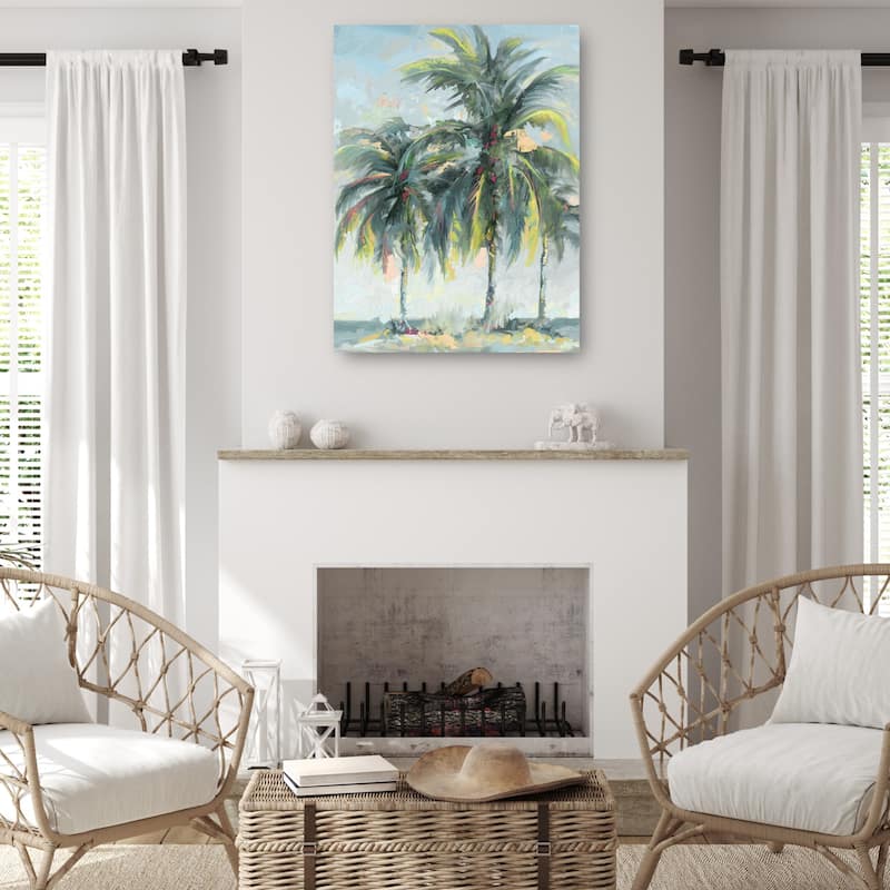 Isle of Dreams Portrait REC By Studio Arts Canvas Art Print