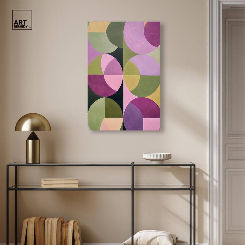 Purpurea II Canvas by Art Remedy, Gallery Wrapped