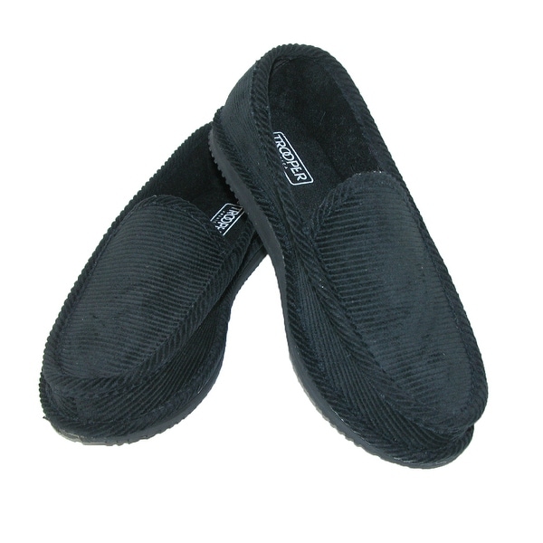Trooper America Men's Corduroy Slip On Slippers