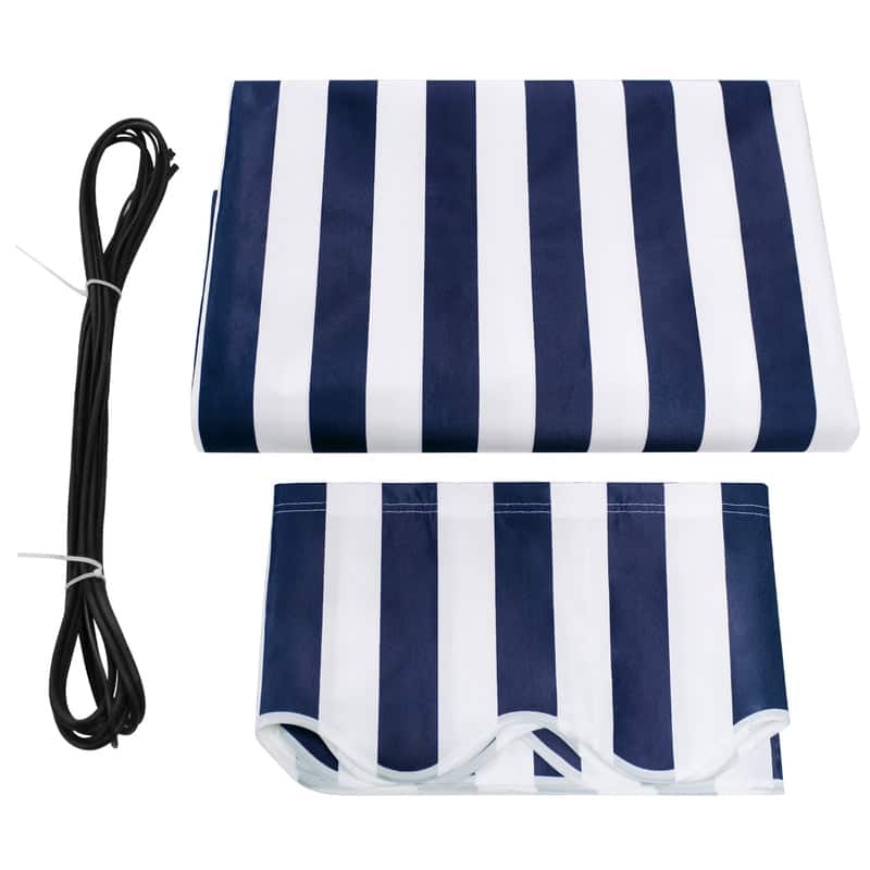Patio Awning 13x8 Feet Fabric Replacement Sunshade Canopy