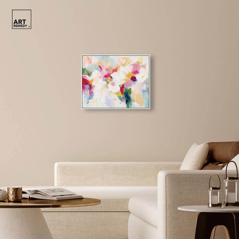 Saturated Colors I Canvas by Art Remedy