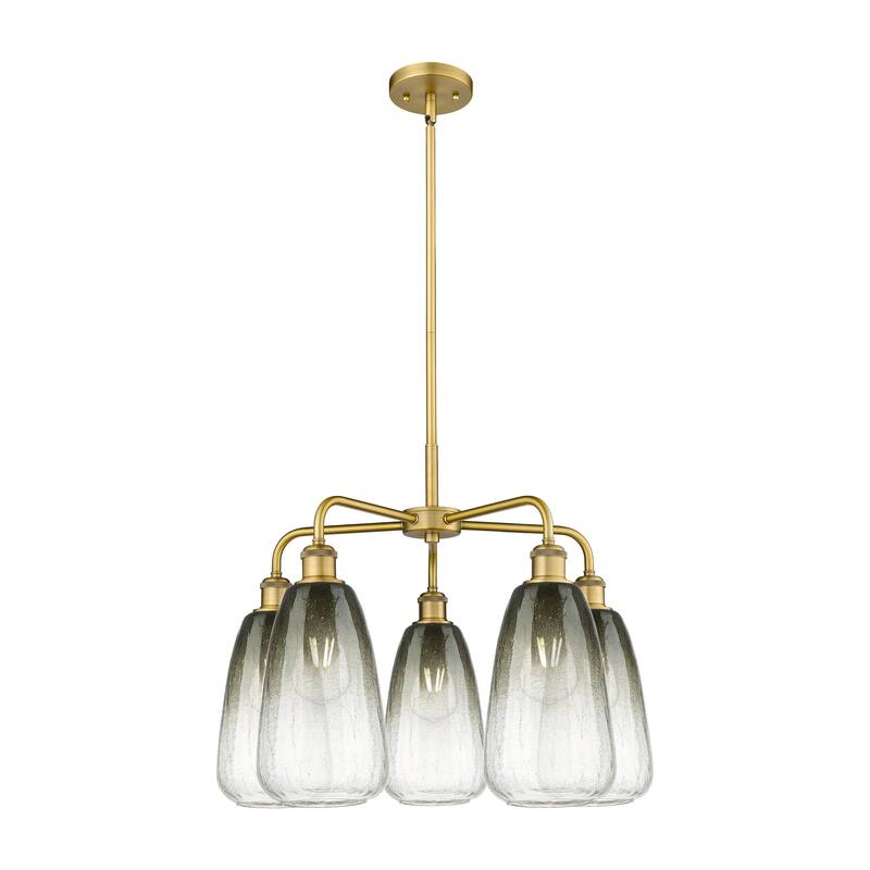 Innovations Lighting Endless Possibilities Ballston - Brookhaven Almond - 5 Light 25" Stem Hung Chandelier
