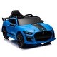 preview thumbnail 2 of 58, 12V Ford Mustang Shelby GT500 ride on car with Remote Control 3 Speeds Blue