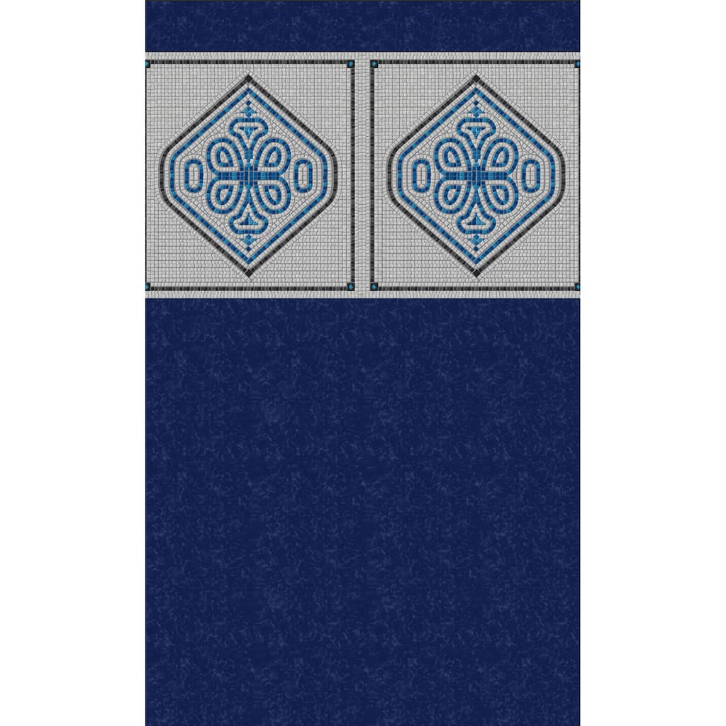 Blue Wave Mangalore Mosaic Above Ground Unibead Pool Liner