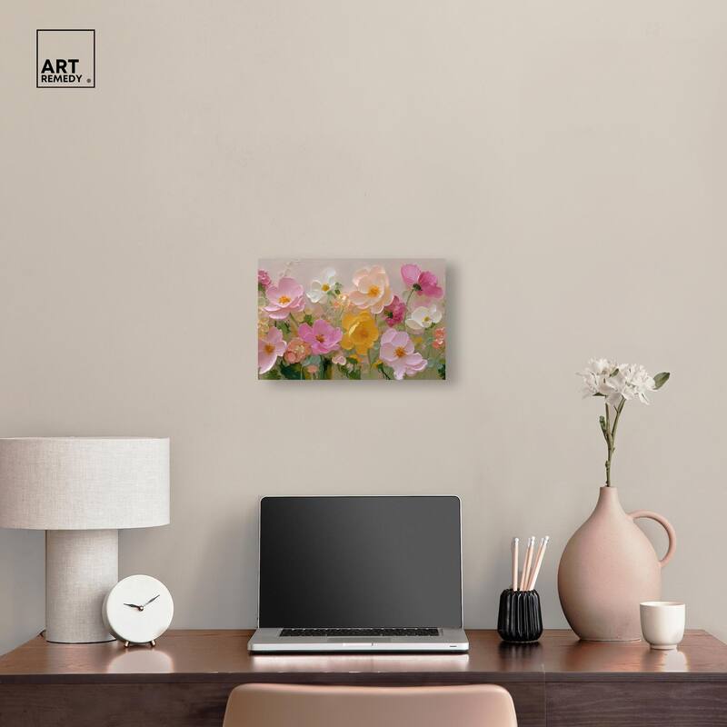 Expressed in Petals II Canvas by Art Remedy, Gallery Wrapped