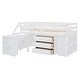 preview thumbnail 71 of 106, Solid Wood Loft Bed with Desk
