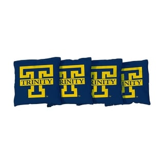 Trinity Bantams Cornhole Bags Blue