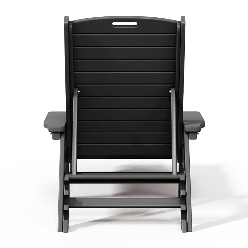 Laguna Hdpe All Weather Outdoor Patio Pool Reclining Chaise Lounge