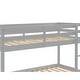 preview thumbnail 24 of 34, Twin over Twin Low Height Design Floor Bunk Bed,Spacious for home