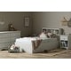 preview thumbnail 4 of 11, South Shore Summer Breeze Bookcase headboard