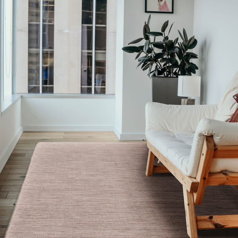 ECARPETGALLERY Flat-Weave Ankara Grey Wool Kilim - 5' 1" x 7' 11"