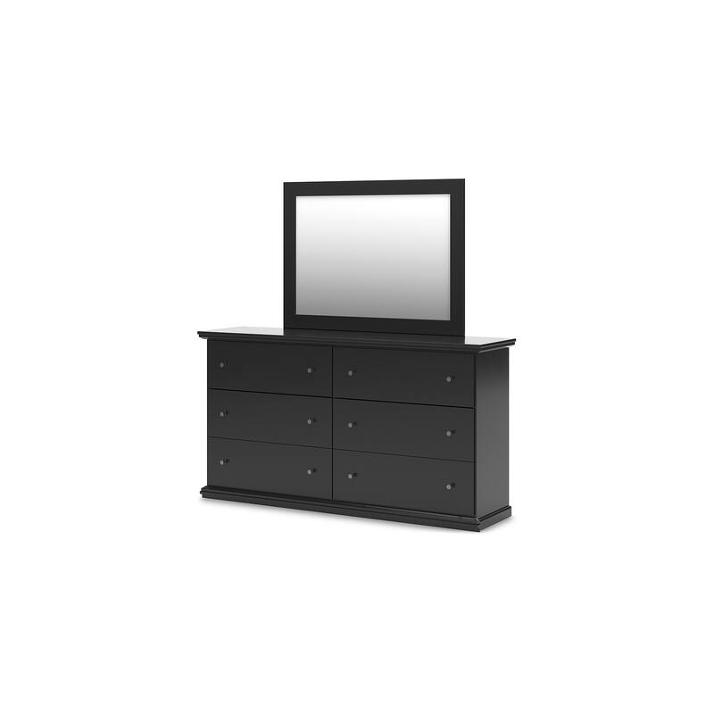 Signature Design by Ashley Maribel Black Dresser and Mirror